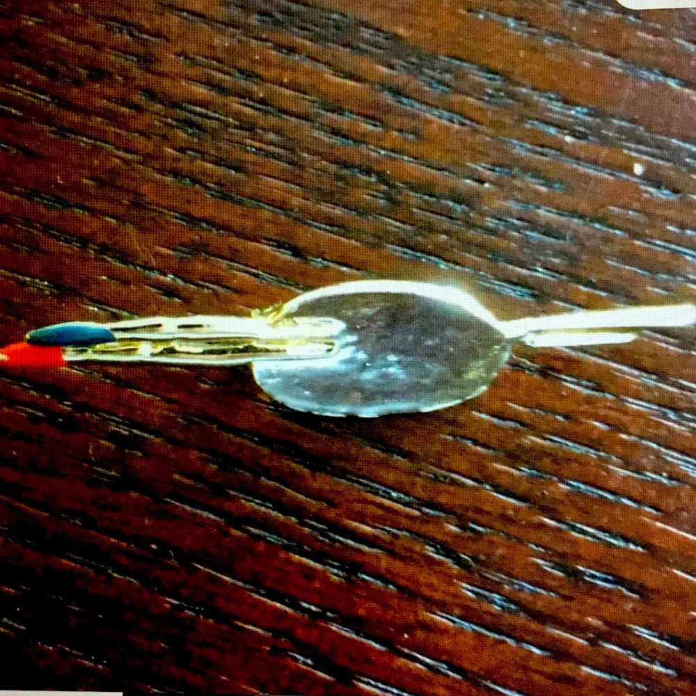 Vintage 1950s artist palate pin/brooch